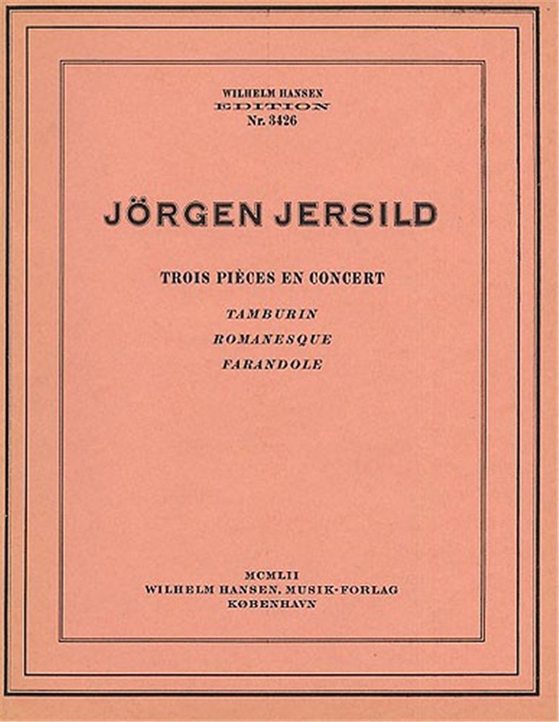 Trois Pieces En Concert